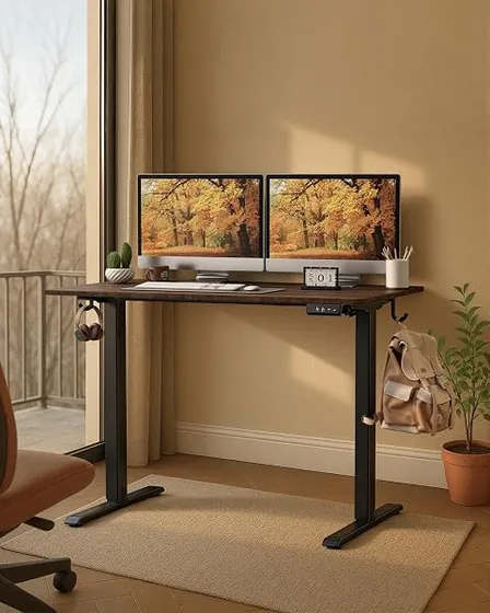 Raplink 120x60, escritorio elevable con tablero de 120 cm de ancho — imagen 2 de 6