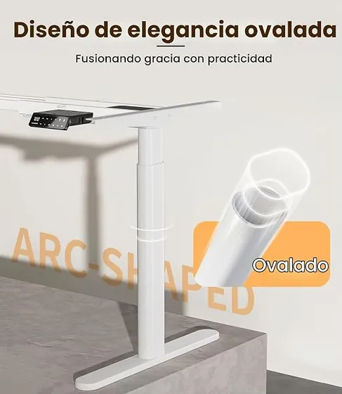 MAIDeSITe EL2 Pro Art (estructura), escritorio elevable de color blanco — imagen 4 de 6
