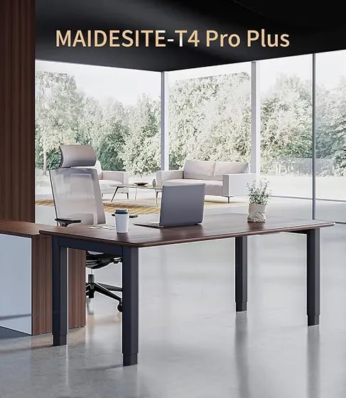 MAIDeSITe T4 (estructura), escritorio elevable de color negro — imagen 2 de 6